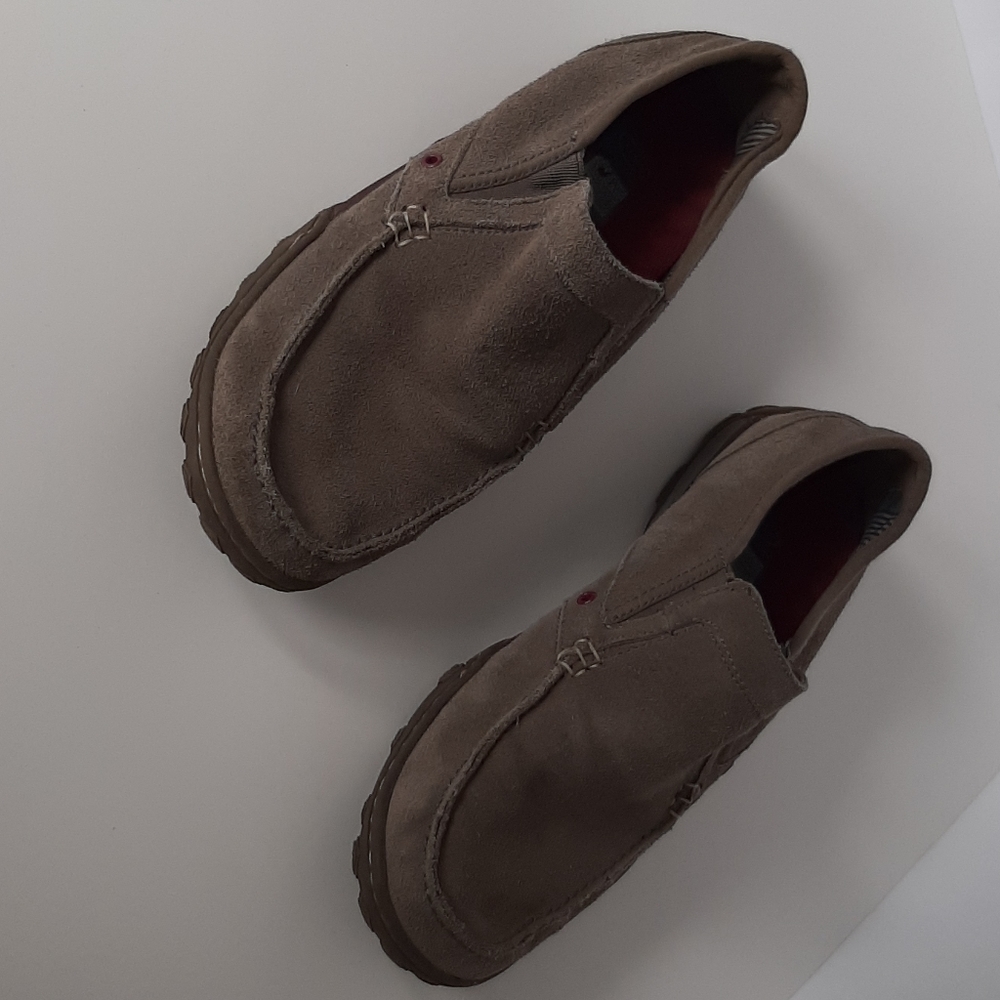 Dr. Scholl's suede slip-ons
